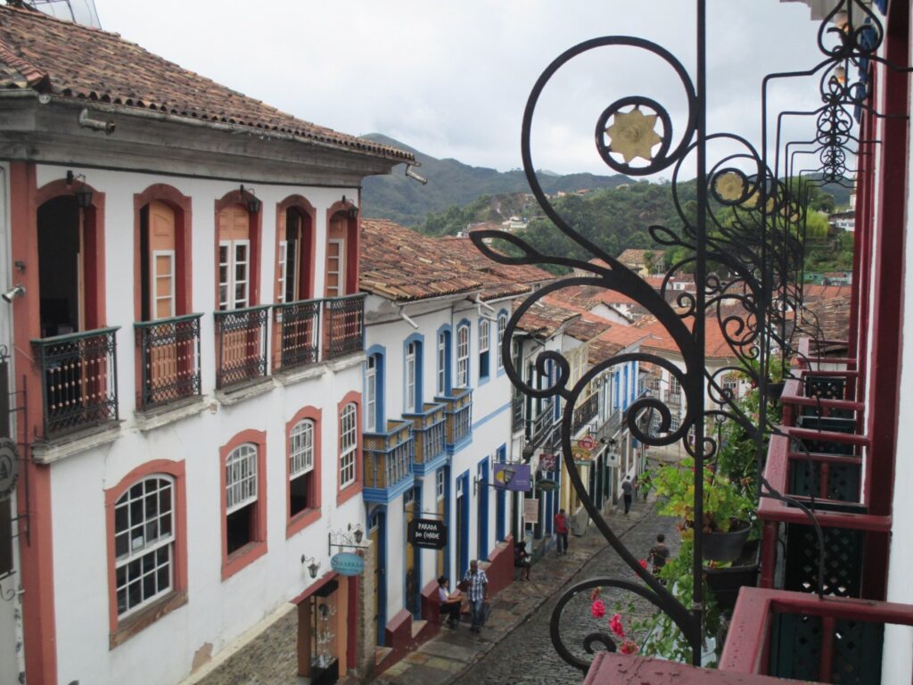 Charmosas ruelas de Ouro Preto, MG