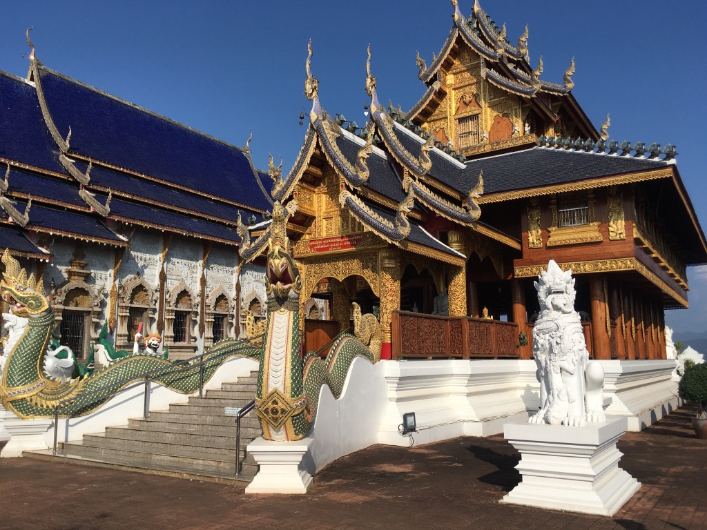 Wat Mae Taeng, arredores de Chiang Mai.