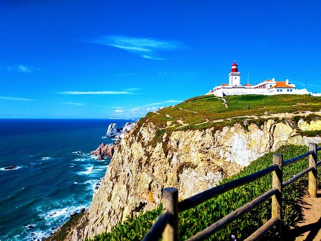 Farol do Cabo da Roca, proximidades de Sintra