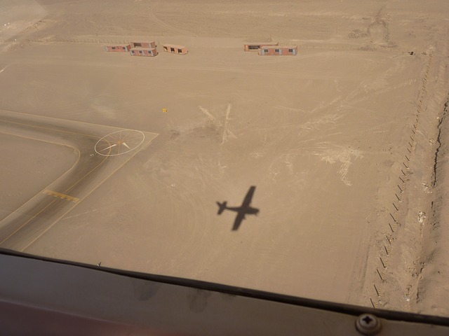 Deserto de Nazca: sobrevoando o local