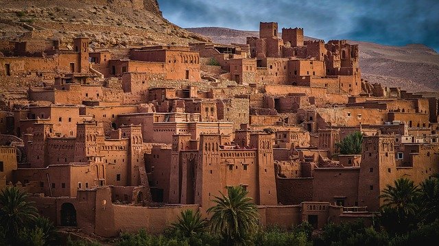 Proximidades de Ourzazate, Marrocos