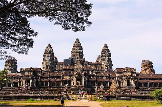 Angkor Wat, no Camboja: demais!!