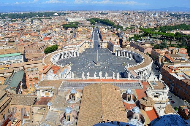 Vaticano visto de cima