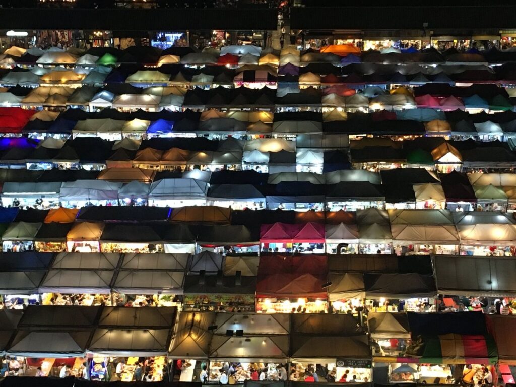 Mercados Noturnos Bangkok: Que alegria :)))))