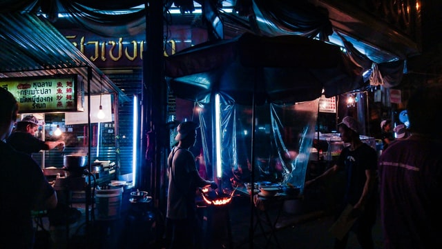 Mercados Noturnos de Bangkok: barzinhos